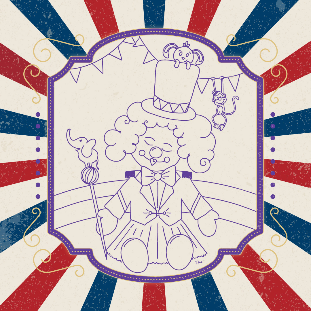 Logo KVW 2024 - De vlook van Circus Ronaero 